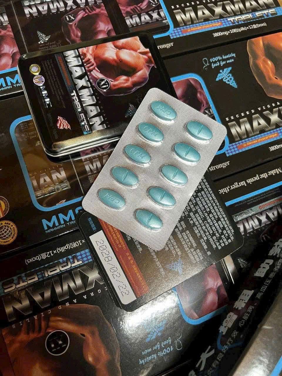 Maxman chính hãng của Mỹ  3800g hàng loại 1 chuẩn có tác dụng